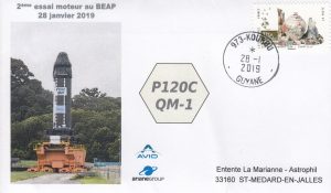 Enveloppe deuxième essai P120C