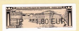 Lisa 2023 Salon Philatélique de Printemps Paris