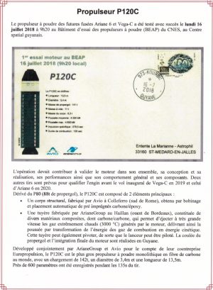 Page d'album pour enveloppe essai P120C