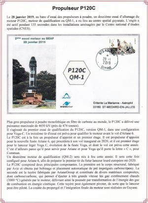 Page d'album pour enveloppe essai P120C