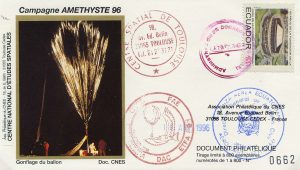 Enveloppe lancement ballons campagne Améthyste