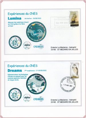 2021 Album Pesquet Mission Alpha ISS Expériences Dreams Lumina