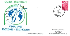 20250725 Enveloppe Vega VV27 Lancement CO3D